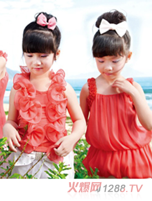 米芝兒紅色女裙
