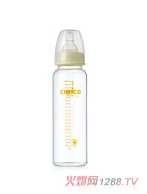 聰明星晶鉆玻璃標(biāo)準(zhǔn)奶瓶240ml