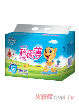 娃兒樂超極薄尿片L碼26片
