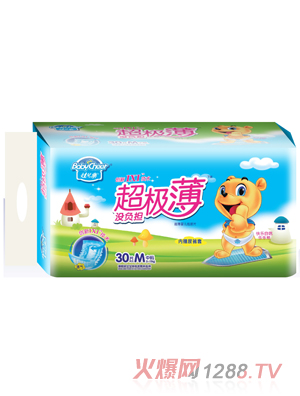 娃兒樂超極薄尿片M碼30片