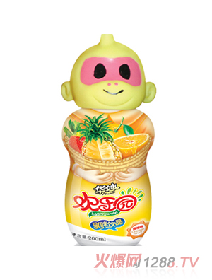 華妙兒童卡通小猴200ml乳味飲品
