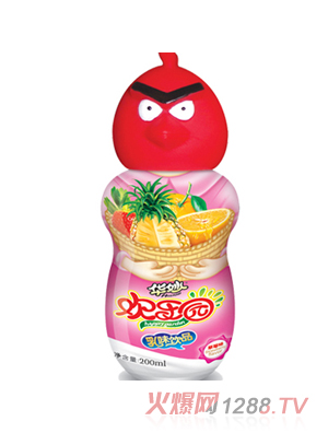 華妙兒童卡通小鳥200ml乳味飲品