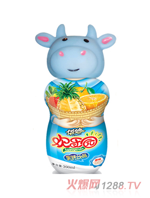 華妙兒童卡通小牛200ml乳味飲品
