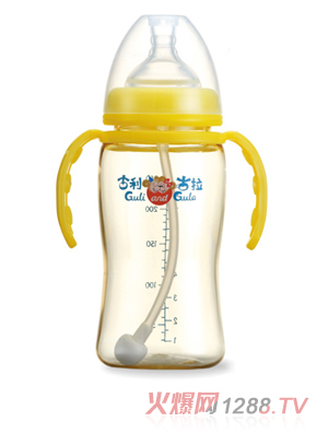 古利古拉自動(dòng)寬口徑PES四方弧形瓶250ml