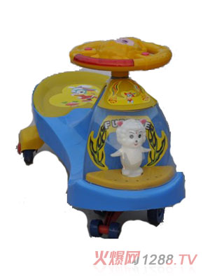 唯樂(lè)佳健身車淺青色