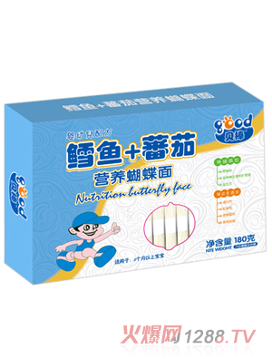 貝棒鱈魚+蕃茄營(yíng)養(yǎng)蝴蝶面