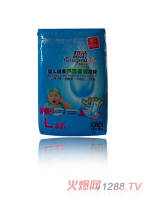 幫柔蘆薈柔薄系列尿片L號(hào)32片裝