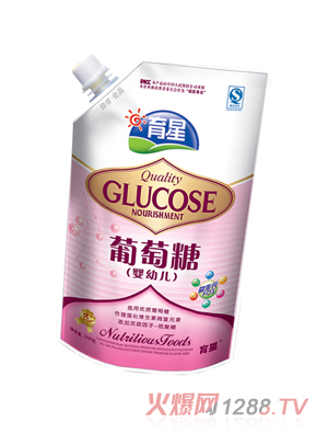 育星500g帶嘴葡萄糖（紅色包裝）