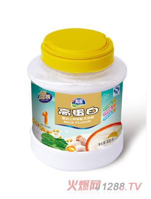 育星830g塑罐米粉1段