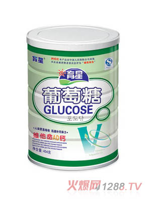 育星罐裝葡萄糖450g