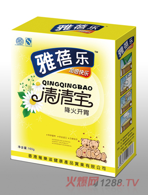 雅蓓樂降火開胃清清寶160g