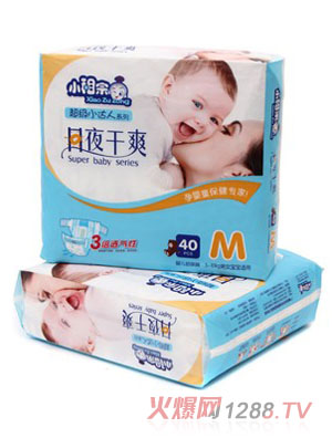 超級(jí)小達(dá)人紙尿褲M40片