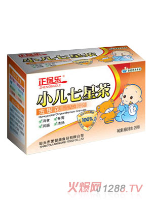 正保樂(lè)金銀花小兒七星茶