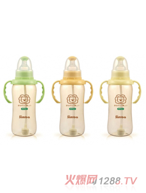 小獅王辛巴PPSU自動把手葫蘆大奶瓶320ml
