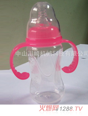 美兒樂(lè)粉色PP奶瓶