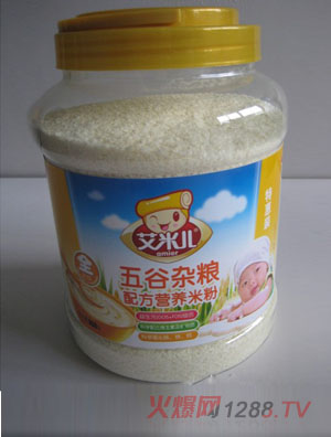 艾米兒800g特惠裝全段五谷雜糧營(yíng)養(yǎng)米粉