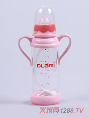 多拉咪玻璃奶瓶200ml