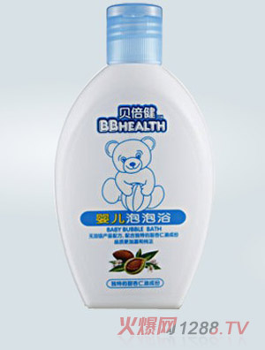 貝倍健嬰兒泡泡沐浴露125ml
