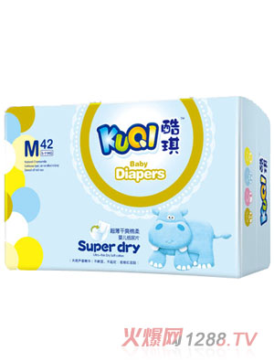 酷琪棉柔系列尿片M碼