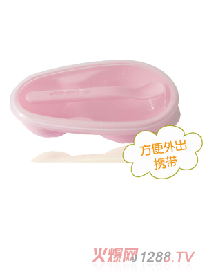 愛果嬰兒碾磨吸盤碗
