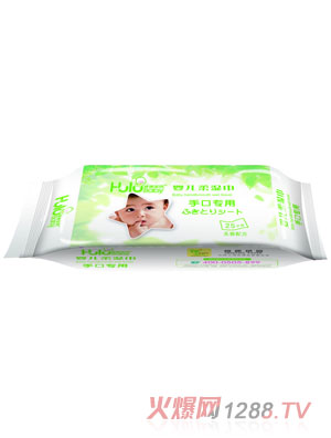 呼嚕寶貝手口專用嬰兒柔濕巾