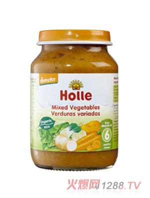Holle有機什錦蔬菜嬰兒罐頭