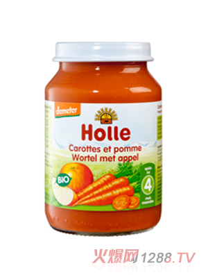 Holle有機胡蘿卜蘋果嬰兒罐頭