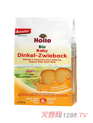 Holle有機嬰兒斯佩爾特面包脆