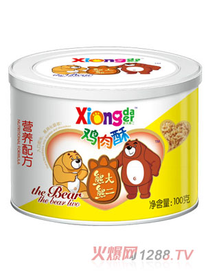 熊大熊二營養(yǎng)配方雞肉酥