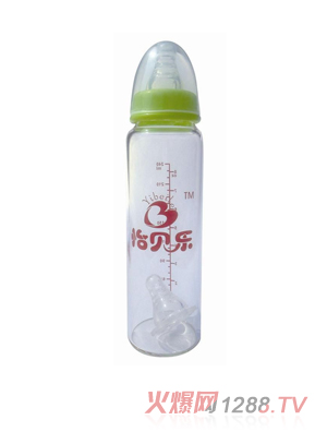 怡貝樂標(biāo)準(zhǔn)口徑晶玻璃奶瓶