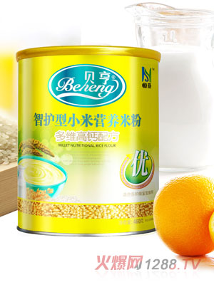 貝亨0段多維高鈣配方小米米粉