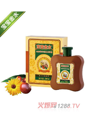 寶寶金水草本洗發(fā)沐浴栗子金盞花型