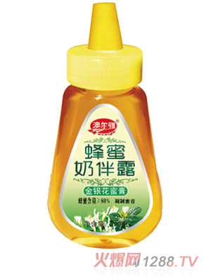 澳爾雅蜂蜜奶伴露金銀花蜜膏