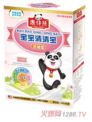惠仔熊寶寶清清寶沖劑（6克X20袋）