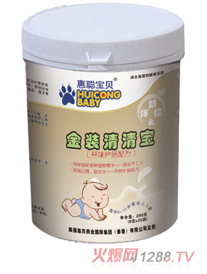 惠聰寶貝金裝開味護腸配方清清寶（8克X35袋）