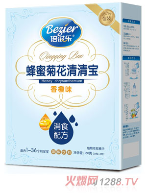 倍滋樂(lè)盒裝蜂蜜菊花消食清清寶