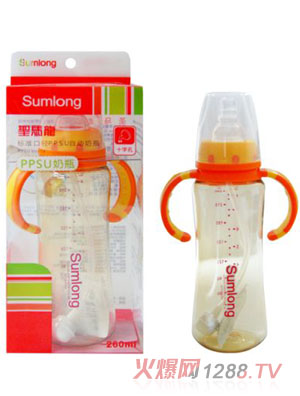 圣馬龍標(biāo)準(zhǔn)口徑PPSU奶瓶260ml