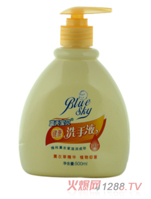 藍(lán)天寶貝500ml洗手液