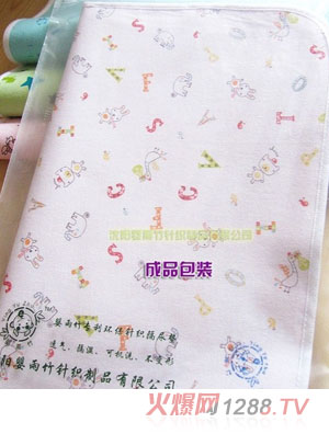 嬰雨竹專利環(huán)保針織隔尿墊