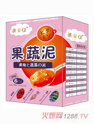 美日佳桑葚芒果果蔬泥
