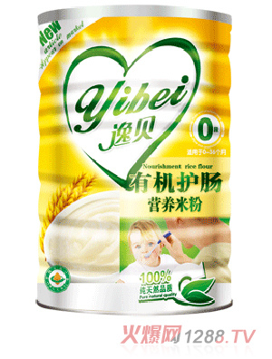 逸貝0段有機(jī)護(hù)腸營(yíng)養(yǎng)米粉