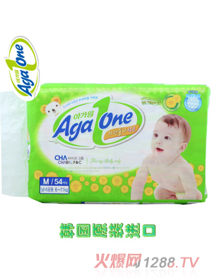 AgaOne嬰幼兒紙尿褲M54