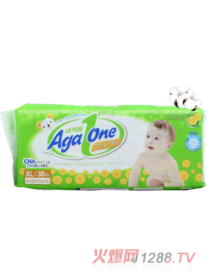 AgaOne嬰幼兒紙尿褲Xl38