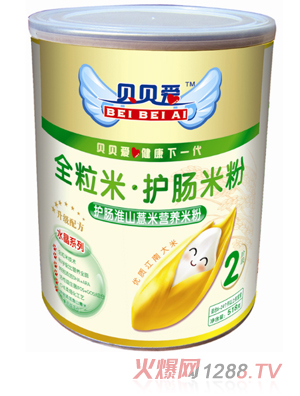 貝貝愛518克2段護(hù)腸淮山薏米營(yíng)養(yǎng)米粉