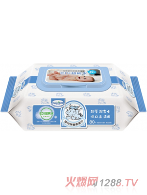 貝恩嬰兒保養(yǎng)柔濕巾80抽-無(wú)香料