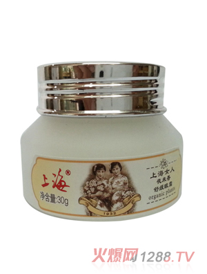 上海女人夜來香舒緩眼霜30g