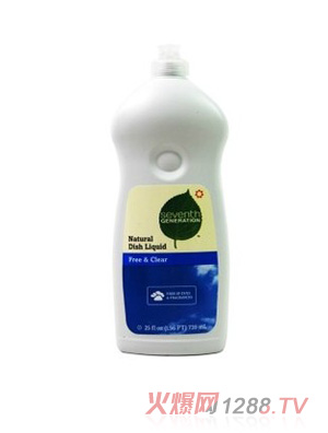 七世代純天然餐具洗潔精739ML