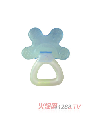 彩色熊貓樂心手掌型冰水咬牙器