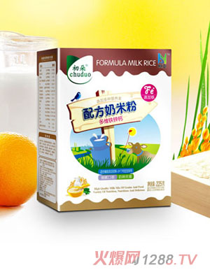 初朵盒裝多維鐵鋅鈣奶米粉