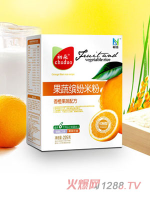 初朵盒裝香橙果蔬配方米粉